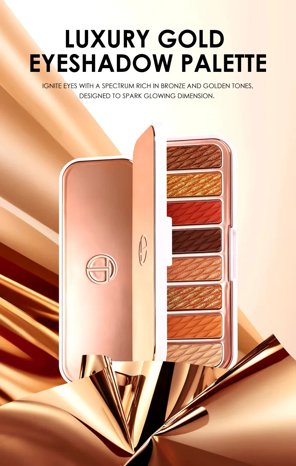 OTO COSMETICS LUXURY GOLD EYESHADOW PALETTE - ( Upto 90% Off )