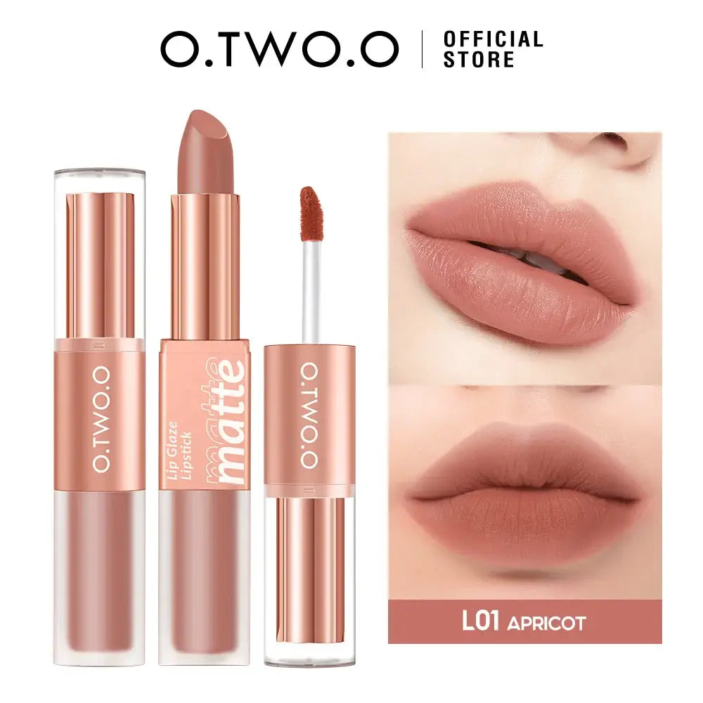 OTO COSMETICS 2 IN 1 LIP GLAZE AND LIPSTICK - ( Upto 90% Off )