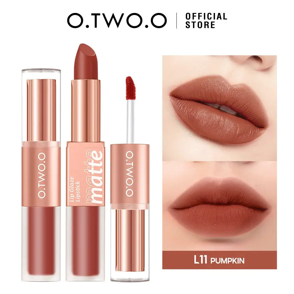 OTO COSMETICS 2 IN 1 LIP GLAZE AND LIPSTICK - ( Upto 90% Off )