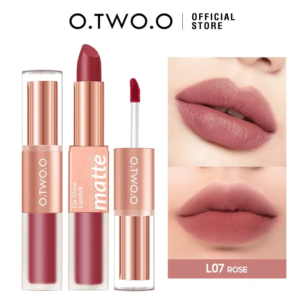 OTO COSMETICS 2 IN 1 LIP GLAZE AND LIPSTICK - ( Upto 90% Off )