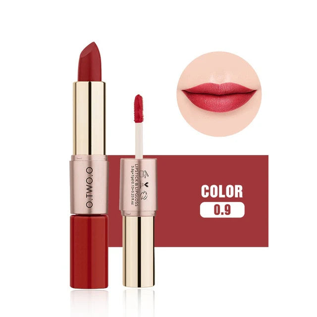 OTO COSMETICS ROSE GOLD 2 IN 1 LIPSTICK AND LIPGLOSS - ( Upto 90% Off )