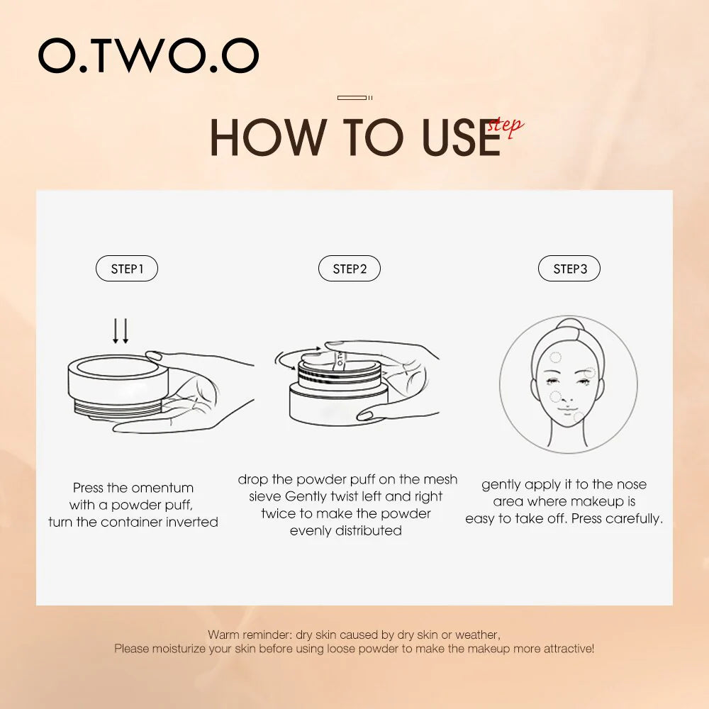 OTO COSMETICS WATERPROOF LOOSE POWDER - ( Upto 90% Off )