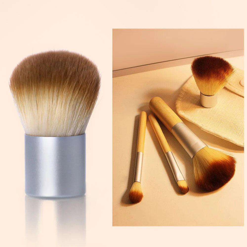 OTO COSMETICS 4 PIECES BAMBOO BRUSH SET - ( Upto 90% Off )