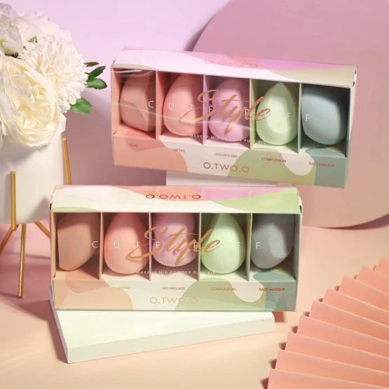 OTO COSMETICS CUTE MAKEUP MIX POWDER PUFF KIT - ( Upto 90% Off )