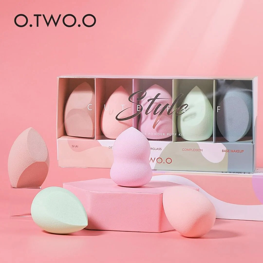 OTO COSMETICS CUTE MAKEUP MIX POWDER PUFF KIT - ( Upto 90% Off )