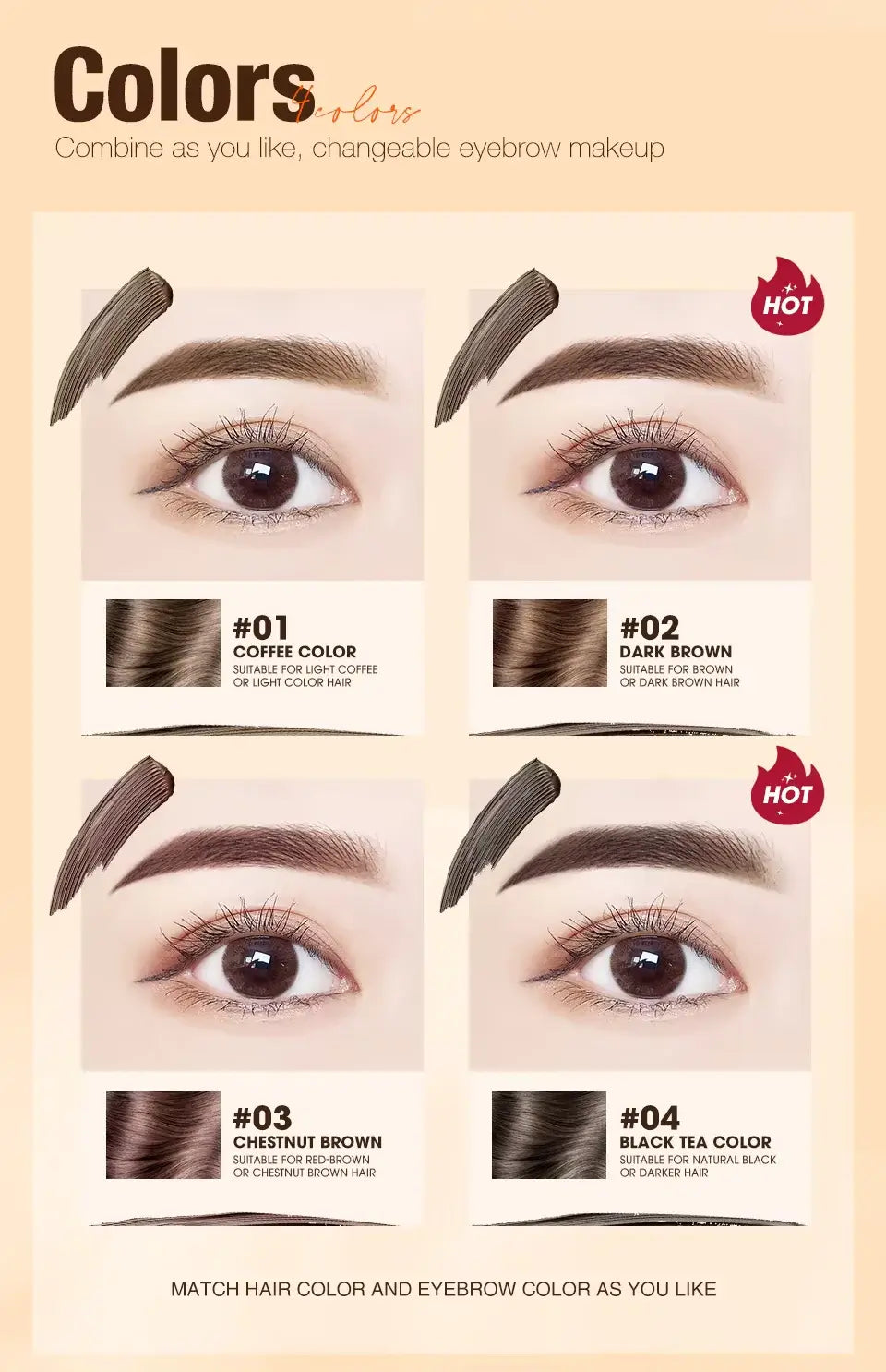 OTO COSMETICS DYEING EYEBROW CREAM - ( Upto 90% Off )