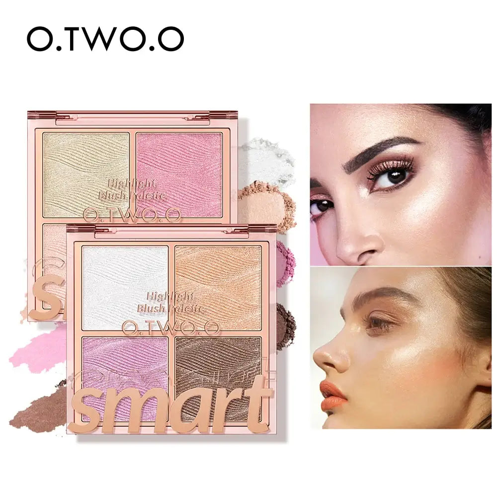 OTO COSMETICS HIGHLIGHT AND BLUSH PALETTE - ( Upto 90% Off )