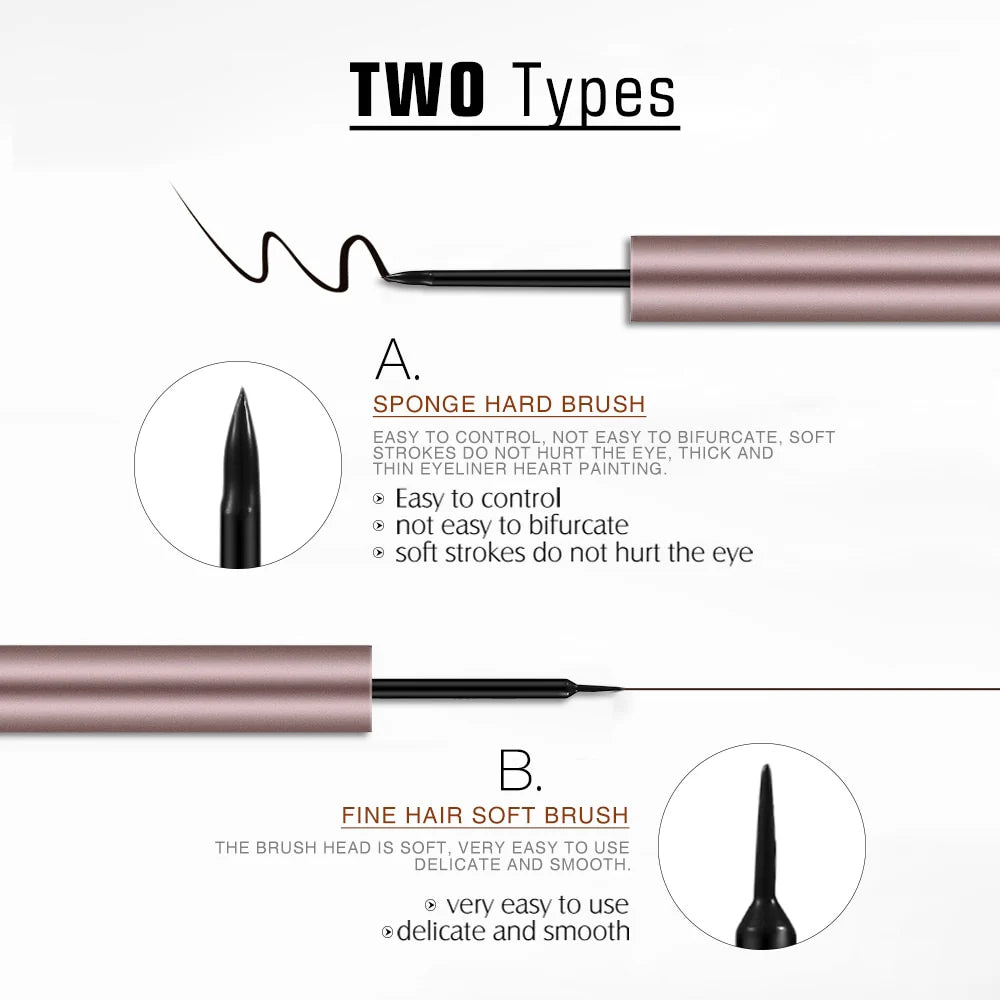 OTO COSMETICS ROSE GOLD WATERPROOF LIQUID EYELINER - ( Upto 90% Off )