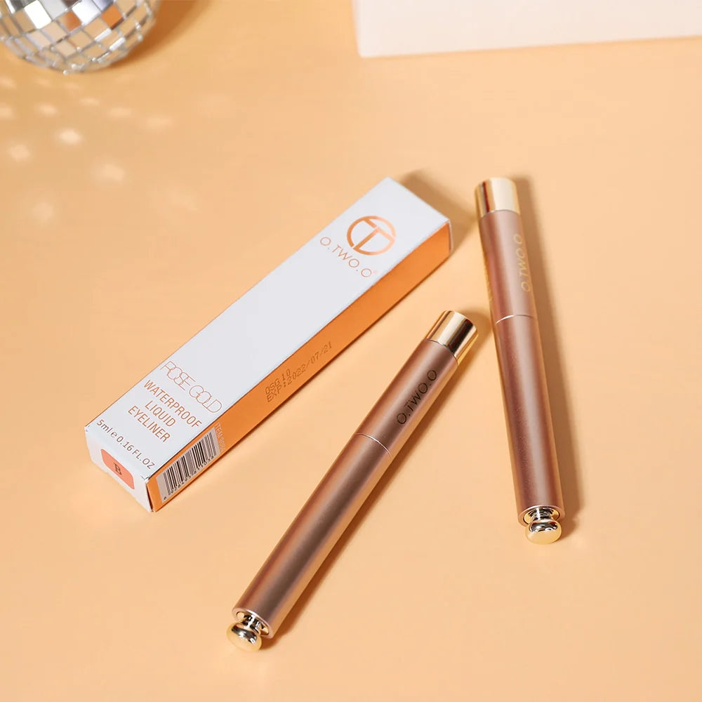 OTO COSMETICS ROSE GOLD WATERPROOF LIQUID EYELINER - ( Upto 90% Off )
