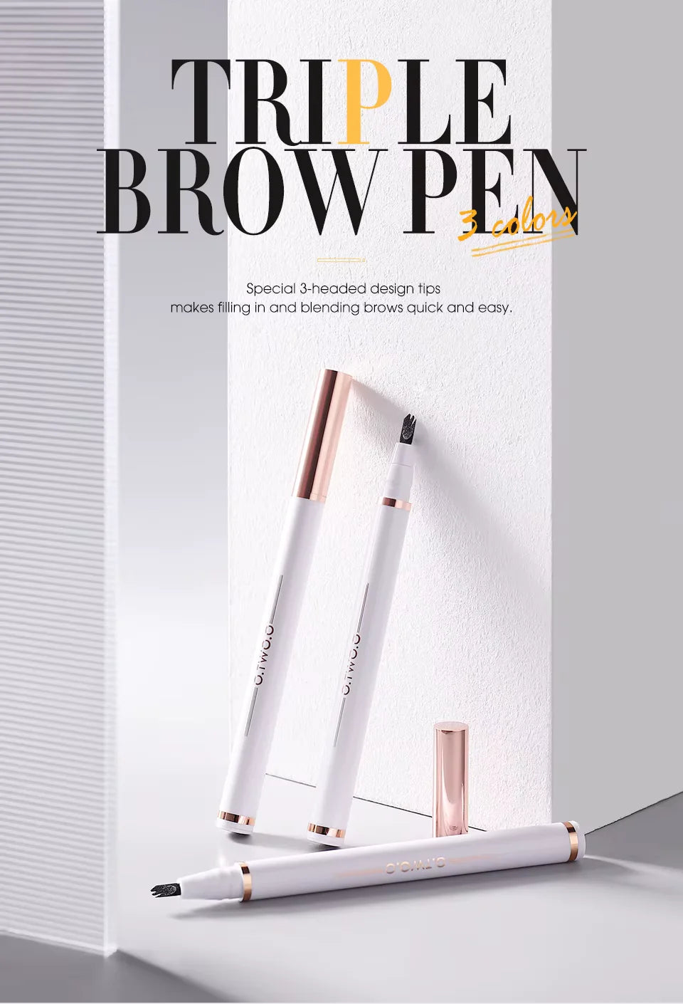 OTO COSMETICS TRIPLE EYEBROW PEN - ( Upto 90% Off )