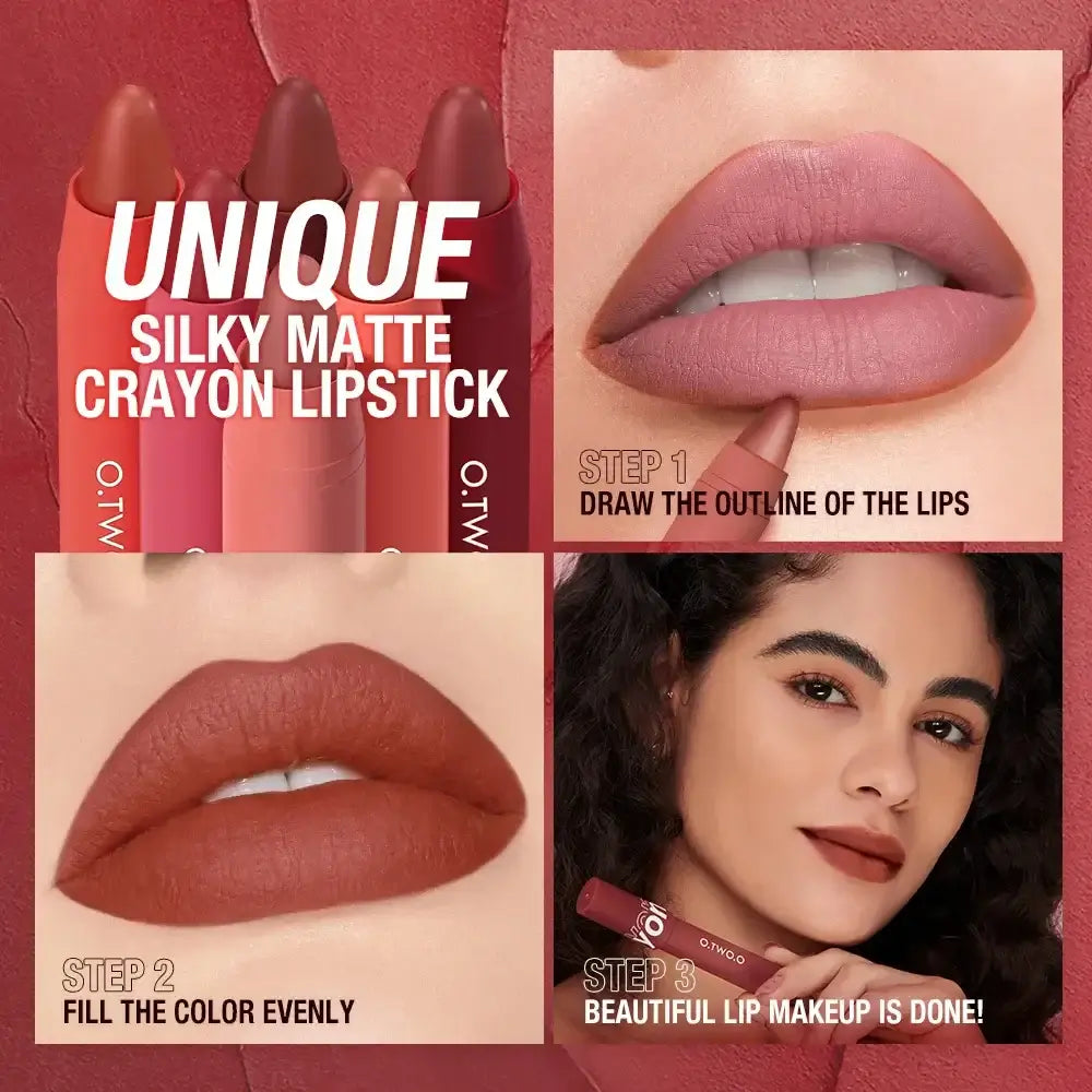 OTO COSMETICS Velvet Matte Lip Crayon - ( Upto 90% Off )