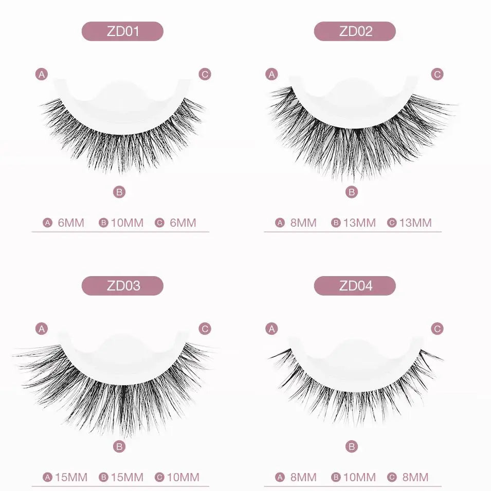 OTO COSMETICS SELF ADHESIVE EYELASHES  - ( Upto 90% Off )