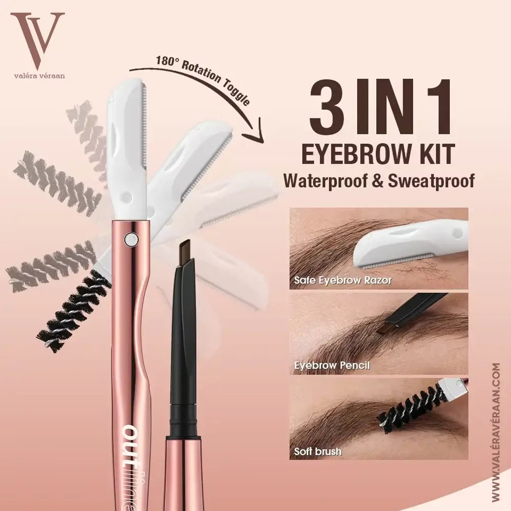 OTO COSMETICSNATURAL SOFT MIST 3 IN 1 EYEBROW PENCIL - ( Upto 90% Off )