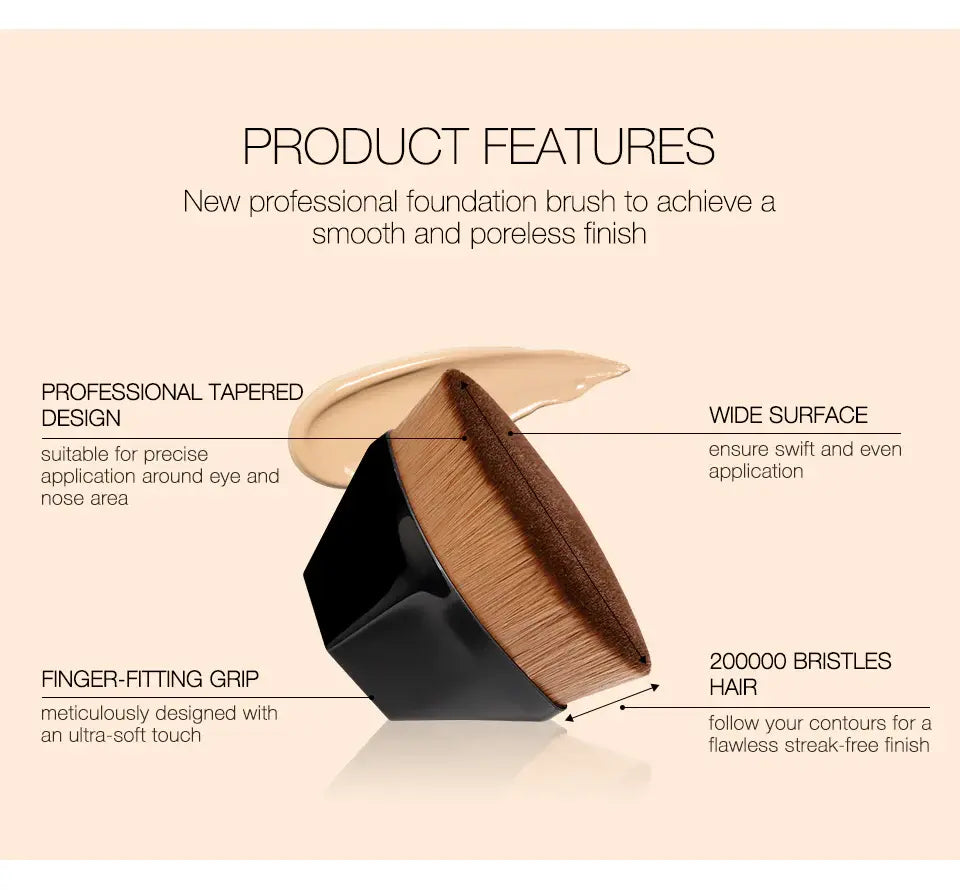 OTO COSMETICS Foundation Brush  - ( Upto 90% Off )